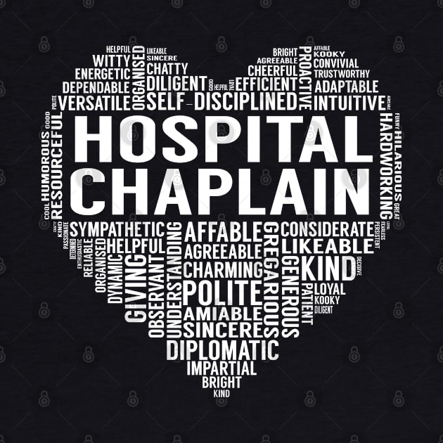 Hospital Chaplain Heart by LotusTee